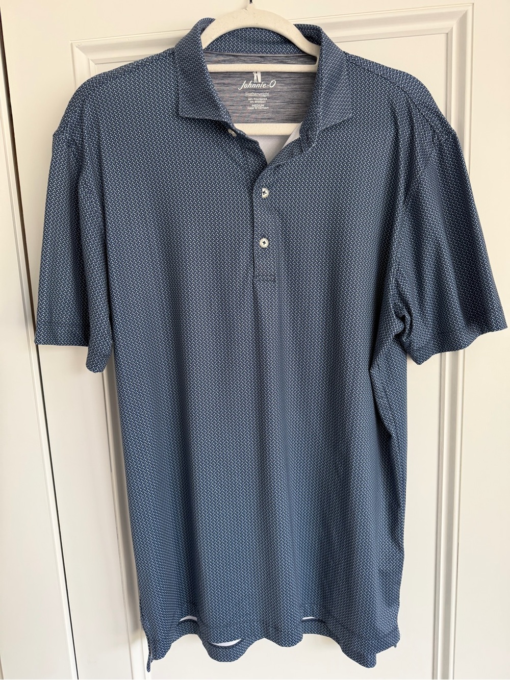 Johnnie-O Blue Golf Polo Shirt